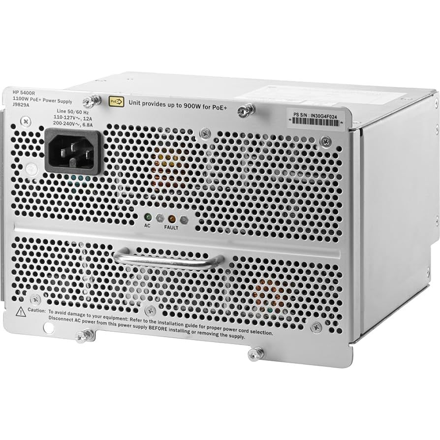 HP 5400R 1100W PoE+ zl2 Netzteil J9829A