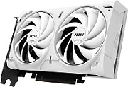 MSI Video Card NVIDIA GeForce RTX 5060 8G VENTUS 2X OC WHITE, 8GB GDDR7, 128-bit, 2535 MHz Boost, 3840 CUDA Cores, PCIe 5.0 (x8), 3x DP 2.1b, HDMI 2.1b, RAY TRACING, Dual Fan, 145W TDP, 8-pin PCIe Power, G-SYNC, 2-Slot, 3Y