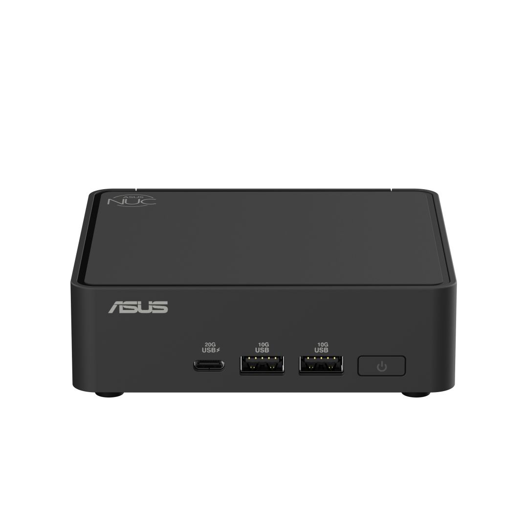 Desktop PC Asus NUC 15 Pro, Intel 240H (10 C / 16 T, 2.5 GHz - 5.2 GHz, 24 MB cache), fara memorie, fara stocare, Intel Arc Graphics, Fara sistem de operare