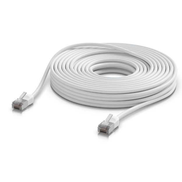 Ubiquiti UACC-Cable-Patch-Outdoor-C6A-15M-W cabluri de rețea Alb Cat6a