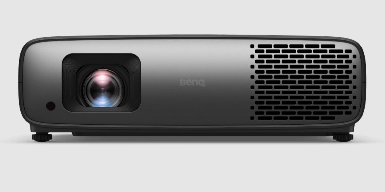 Videoproiector BenQ W4100i, 3840 × 2160 pixeli, 16:9, 3200 lm, DLP, 20000 h, Wi-Fi, Negru