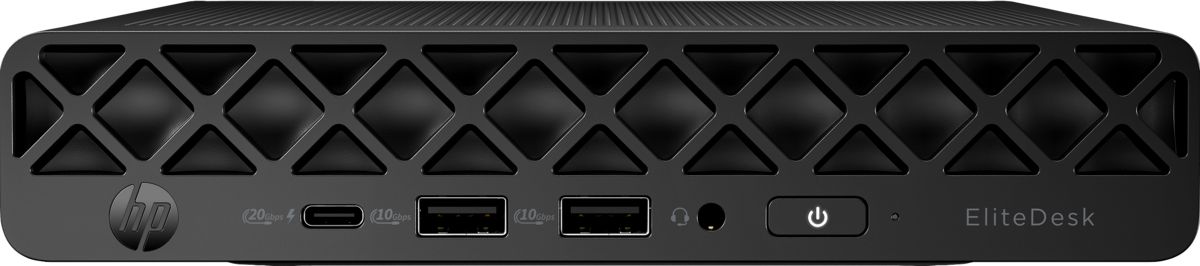 Desktop PC HP EliteDesk 8 Mini G1i, Intel 235T (14 C / 14 T, 2.2 GHz - 5 GHz), 32 GB RAM, 512 GB SSD, Intel Graphics, Windows 11 Pro
