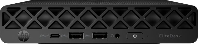 Desktop PC HP EliteDesk 8 Mini G1i, Intel 285T (24 C / 24 T, 1.4 GHz - 5.4 GHz), 64 GB RAM, 1 TB SSD, Intel Graphics, Windows 11 Pro