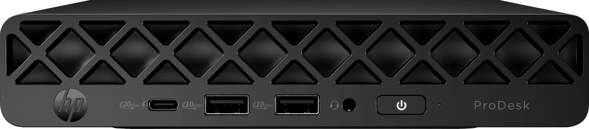 Desktop PC HP ProDesk 4 Mini G1i, Intel 265T (20 C / 20 T, 1.5 GHz - 5.3 GHz), 32 GB RAM, 512 GB SSD, Intel Graphics, Windows 11 Pro