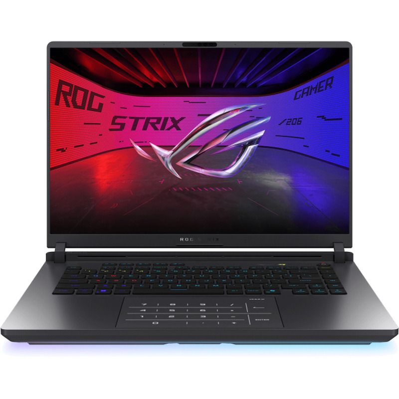 Laptop Asus ROG Strix G16 G615 G615LW-S5045, 16 inch 2560 x 1600, Intel Core Ultra 9 275HX (24 C / 24 T, 2.7 GHz - 5.4 GHz, 40 MB cache, 28 W), 32 GB DDR5, 1 TB SSD, Nvidia GeForce RTX 5080, Fara sistem de operare, Gri