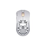 Mouse wireless Hator Stellar Pro, conectivitate 2.4GHz, bluetooth si USB, polling rate pana la 1000Hz, capacitate baterie 300mAh, durata de viata baterie in modul wireless pana la 18H (iluminare pornita), pana la 42 de ore (iluminare oprita), timp incarcare 2 ore, tip senzor Optical PixArt 3395