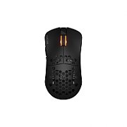 Mouse wireless Hator Stellar Pro, conectivitate 2.4GHz, bluetooth si USB, polling rate pana la 1000Hz, capacitate baterie 300mAh, durata de viata baterie in modul wireless pana la 18 ore (iluminare pornita), pana la 42 de ore (iluminare oprita), timp incarcare 2 ore, tip senzor Optical PixArt 3395