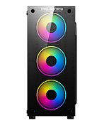 Carcasa PRO GAMING ELEMENT Mid Tower ARGB Negru