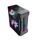 Carcasa PRO GAMING ZERG Mid Tower ARGB Negru