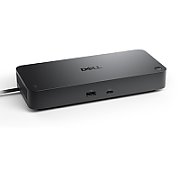 DELL PRO THUNDERBOLT 4SMART DOCK SD25TB4 Connectivity Technology: Wired, Number of Displays Supported: 4, Host PC Management: Intel AMT over Thunderbolt with select Intel vPro PCs, MAC address pass-through, PXE Boot Dock Power Button Sync, Wake-On-LAN, WLAN to LAN switch, Kernel Direct Memory Access