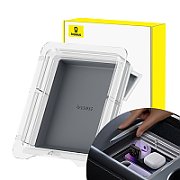 SUPORT CONSOLA centrala auto Baseus, compatibil Tesla Model 3/Y, silicon, gri  C20251302821-00  - 6932172648190