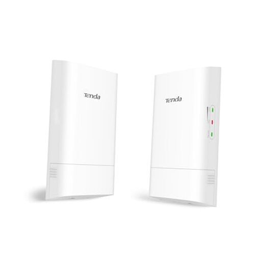 ACCESS POINT Tenda exterior, wireless IEEE 802.11a/n/ac, 867 Mbps Dual Band, 1 port RJ-45 10/100, 1 antene interna 5 GHz, alimentare PoE pasiva 12V, 1A, montare pe stalp  O1-5G(2-pack)  (timbru verde 0.8 lei)