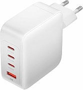 ALIMENTATOR SmartPhone la 220V Vention 4-Port USB (C + C + C + A) GaN Charging Kit (140W/140W/30W/18W) EU-Plug,  FEIW0-EU  (timbru verde 0.18 lei)