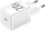 INCARCATOR retea Vention 20W, 1 x USB Type-C, 5V/3A, QC 3.0, alb,  FEPW0-EU  (timbru verde 0.18 lei) - 6922794782099