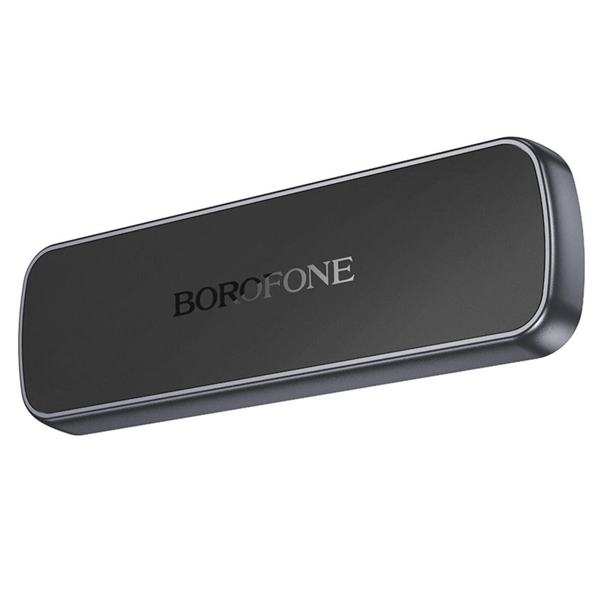 SUPORT AUTO Borofone  BH121  pt. SmartPhone, magnetic, fixare bord prin lipire, negru  6941991115271 