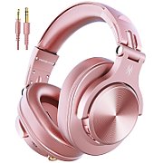 Casca OneOdio wireless, cu fir, tip over ear, multimedia, DJ, conectare prin BT 5.2 | Jack 3.5 mm | Jack 6.35 mm, difuzor 40 mm, impedanta 32 Ohm, 650 mAh, roz  Fusion-A70-Pink  (timbru verde 0.8lei)