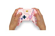 CONTROLLER PowerA, fara fir, pentru Nintendo Switch/ OLED/ Lite, Princess Peach Plaid,  NSGP0255-01  (timbru verde 1 leu)