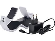 STATIE de incarcare PowerA, dubla, pentru Playstation 5, pt. controller wireless DualSense,  1522855-02  (timbru verde 0.15 lei)