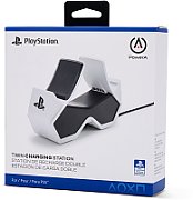 STATIE de incarcare PowerA, dubla, pentru Playstation 5, pt. controller wireless DualSense,  1522855-02  (timbru verde 0.15 lei)