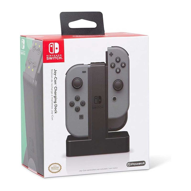 STATIE de incarcare PowerA, pentru Nintendo Switch JOY-CON,  1501406-02  (timbru verde 1 leu)