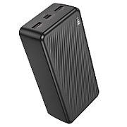 POWER BANK Borofone  BJ56B , 30000mAh, 22.5W, 2 x USB 1 x USB Type-C, 1 x Micro USB, total 2A, negru,  6941991116445  (timbru verde 0.98 lei)