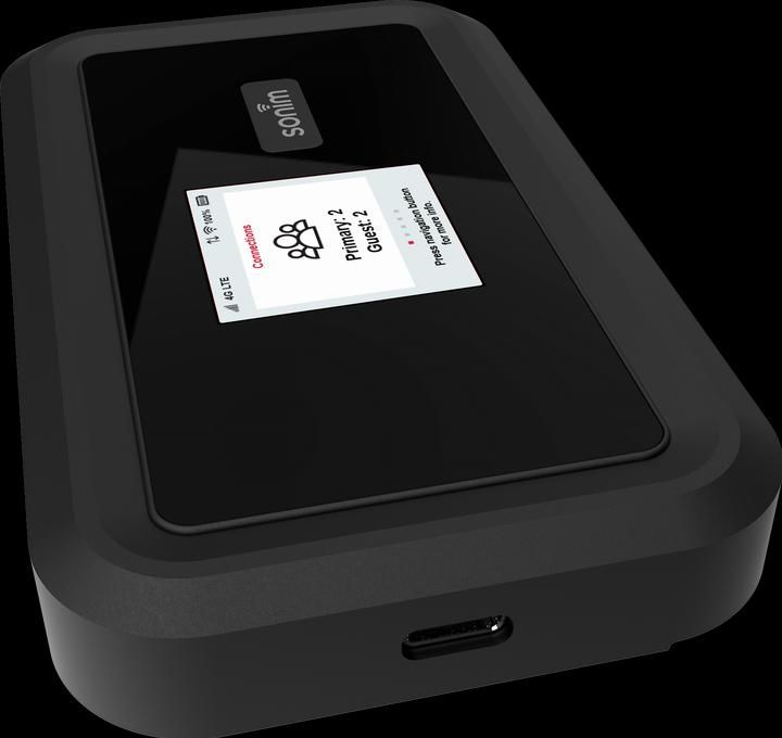 Sonim Zenith H100 4G Mobile Hotspot  black