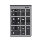 Tastatura Trust numerica wireless Xalax , numar taste 22,  gri