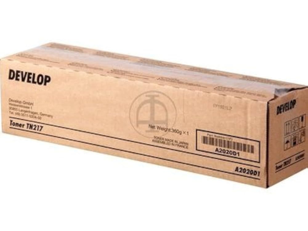 Develop Toner TN-217 TN217 Black Schwarz (A2020D1)
