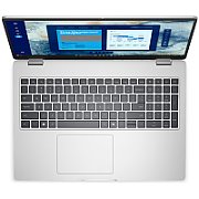 Laptop Dell Pro 16, 16 inch 1920 x 1200, Intel 255U (12 C / 14 T, 2.4 GHz - 5.2 Ghz, 12 MB cache), 16 GB DDR5, 512 GB SSD, Intel Graphics, Windows 11 Pro, Gri