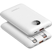 POWER BANK USB 10000MAH/W/CABLE C11 WHT W1170WH...