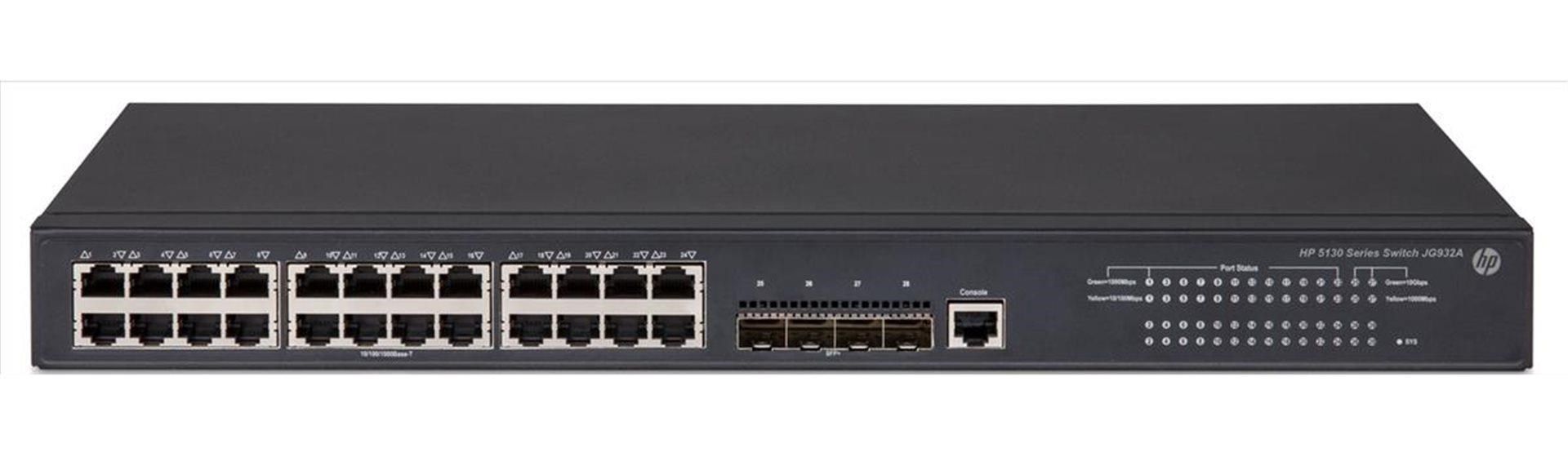 HP HP Switch 5130-24G-4SFP+ 24xGBit/4xSFP+ JG932A