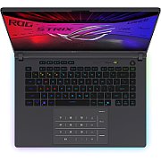 Laptop Asus ROG Strix G16 G615 G615LW-S5047, 16 inch 2560 x 1600, Intel Core Ultra 9 275HX (24 C / 24 T, 2.7 GHz - 5.4 GHz, 40 MB cache, 28 W), 32 GB DDR5, 2 TB SSD, Nvidia GeForce RTX 5080, Fara sistem de operare, Gri