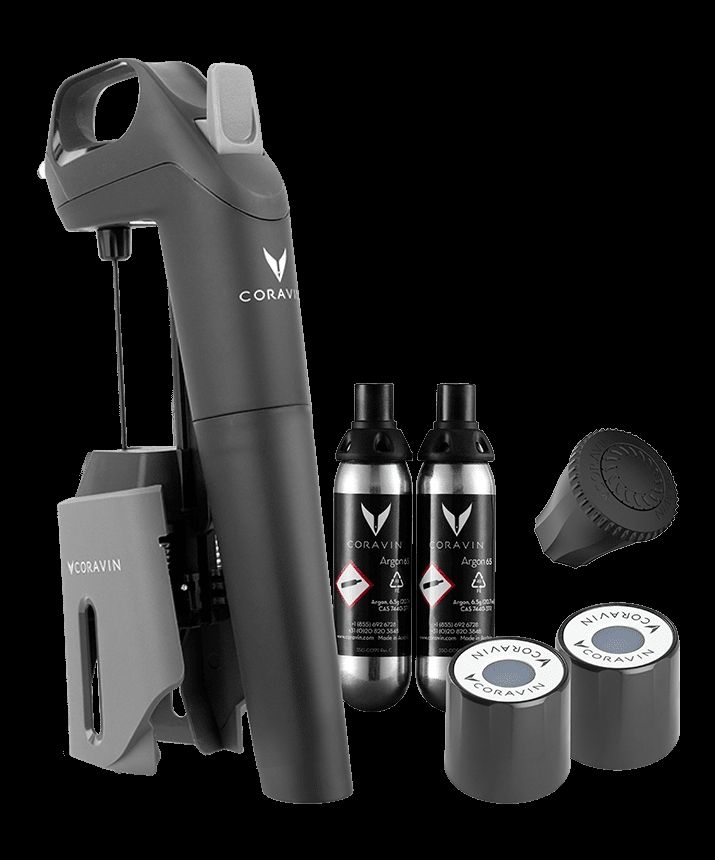 CORAVIN Timeless Three + Wine Preservation System - Black