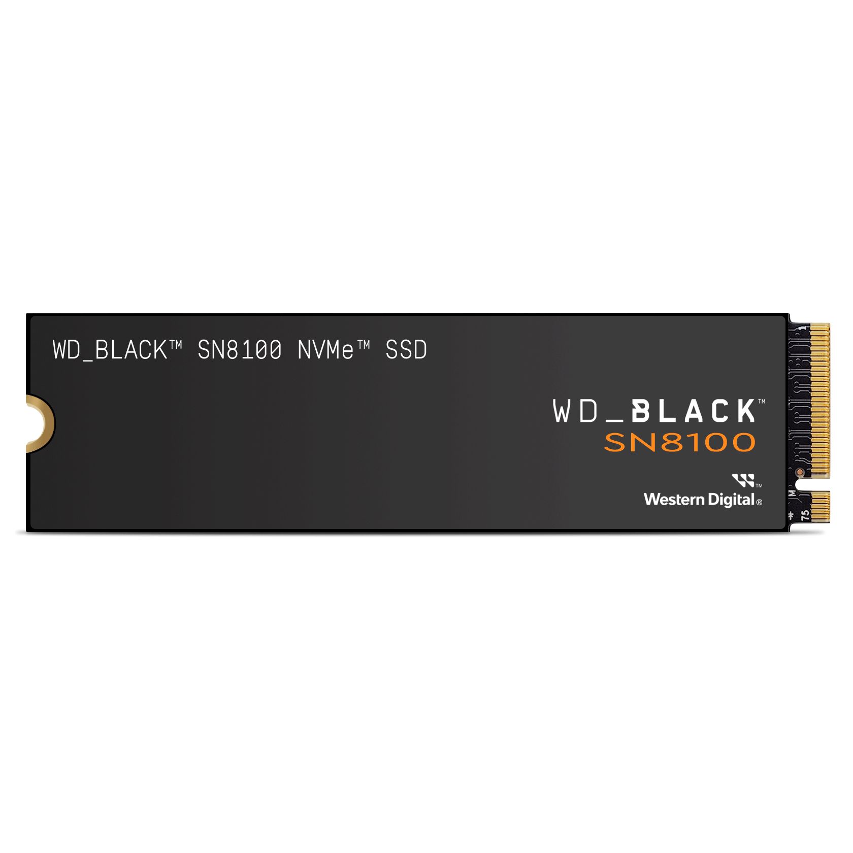 Western Digital SSD WD Black SN8100 4TB M.2 2280 PCIe Gen5 x4 NVMe, Read/Write: 14900/14000 MBps, IOPS 2300K/2400K, TBW: 2400