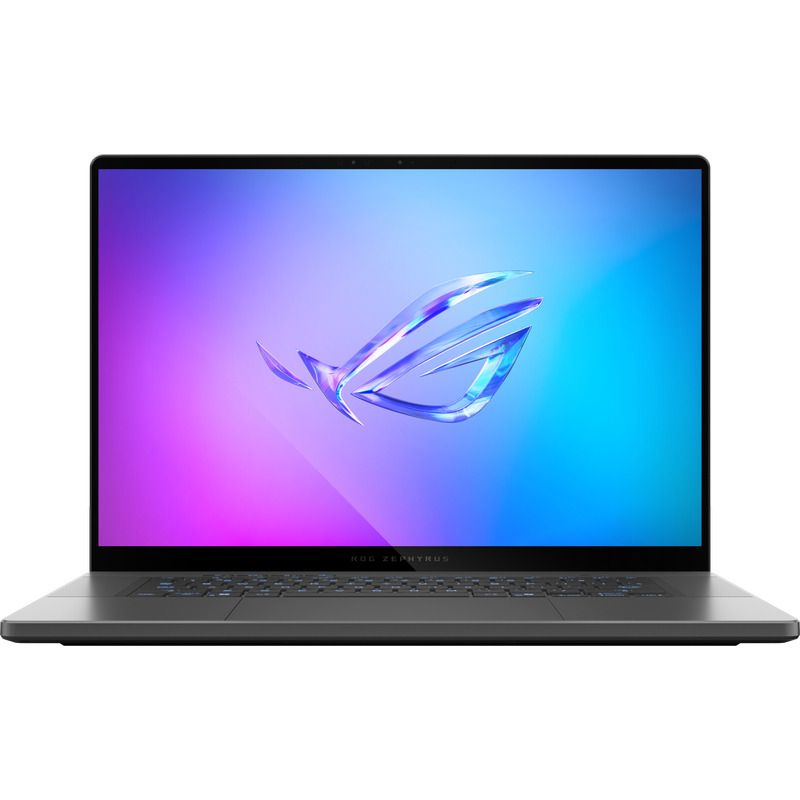 Laptop Asus ROG Zephyrus G16 GU605 GU605CR-QR119, 16 inch 2560 x 1600, Intel 285H (16 C / 16 T, 2.7 GHz - 5.4 GHz, 24 MB cache), 32 GB LPDDR5X, 1 TB SSD, Nvidia GeForce RTX 5070 Ti, Fara sistem de operare, Gri