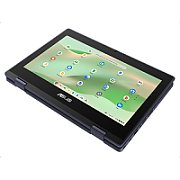 Laptop Asus ChromeBook CR1104FTA-NS0176, 11.6 inch 1366 x 768 Touchscreen, Intel N150 (4 C / 4 T, 3.6 GHz, 6 MB cache), 8 GB LPDDR5, 64 GB SSD, Intel Graphics, Chrome OS