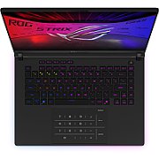 Laptop Asus ROG STRIX SCAR 16 G635LW G635LW-RW065, 16 inch 2560 x 1600, Intel Core Ultra 9 275HX (24 C / 24 T, 2.7 GHz - 5.4 GHz, 40 MB cache, 28 W), 64 GB DDR5, 2 TB SSD, Nvidia GeForce RTX 5080, Fara sistem de operare, Negru