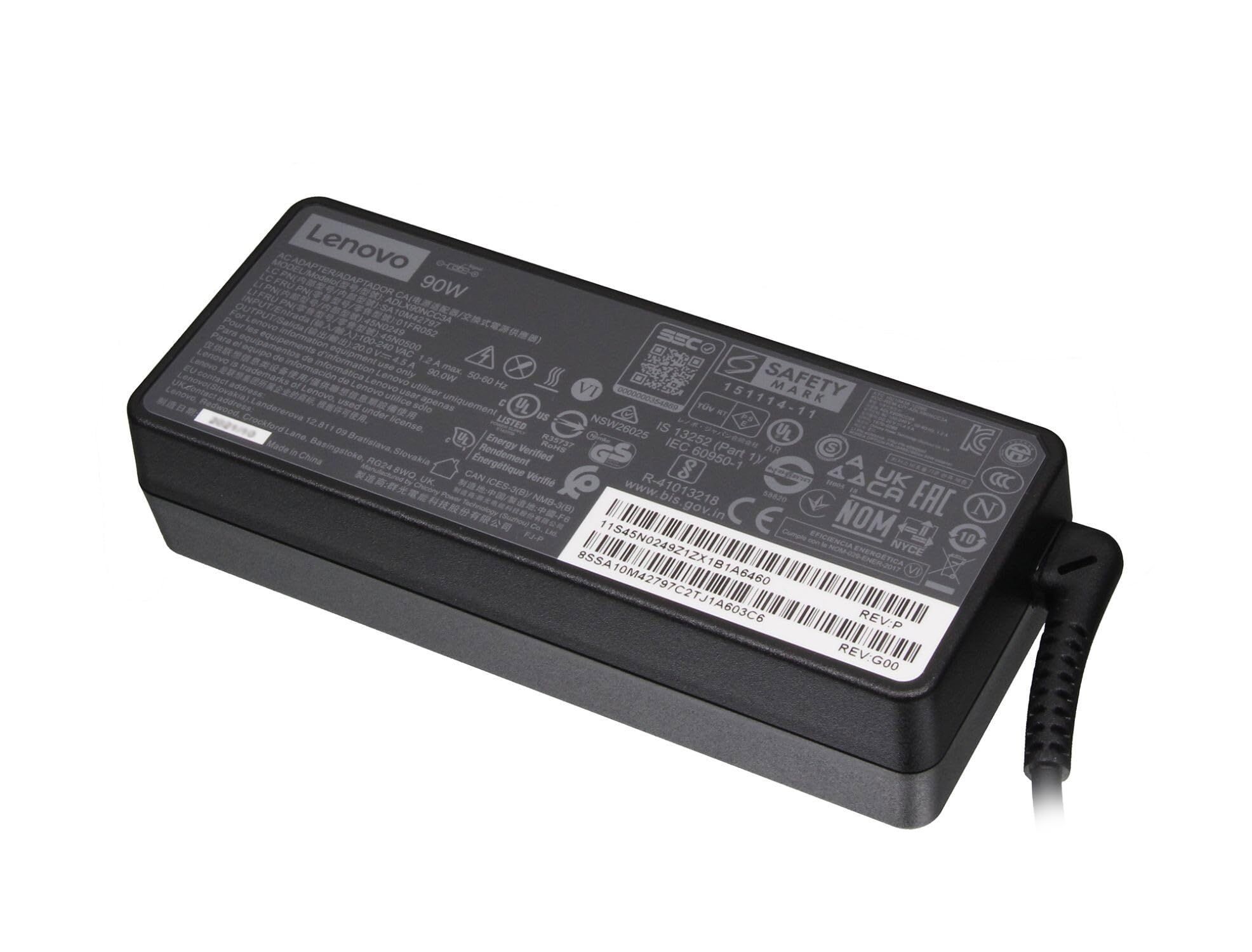 Lenovo 4X20E75144 adaptoare și invertoare de curent Universală 90 W Negru