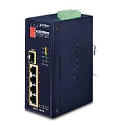 Planet PLANET ISW-514PTF switch-uri Fara management Fast Ethernet (10/100) Power over Ethernet (PoE) Suport Albastru