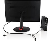 Lenovo 4XE0N80915 cabluri cu sistem de blocare Negru