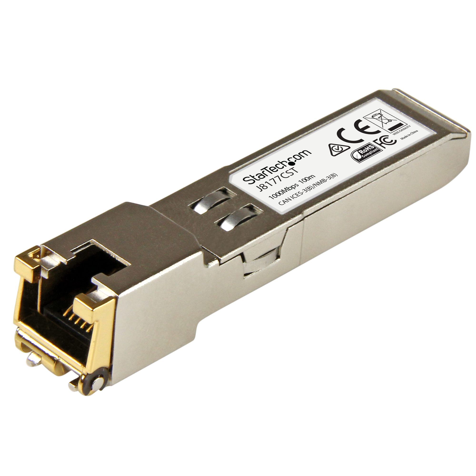 Hewlett Packard Enterprise X121 1G SFP RJ45 T Transceiver convertoare media pentru rețea 1000 Mbit/s