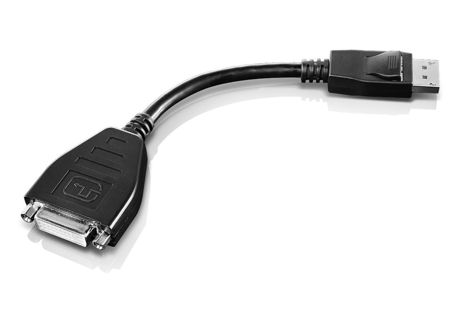 Lenovo 45J7915 adaptor pentru cabluri video 0,2 m DVI-D DisplayPort