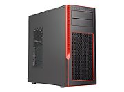 Supermicro SuperChassis GS50-000R Midi Tower Negru, Roşu