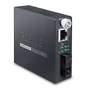 PLANET GST-806B15 convertoare media pentru rețea 2000 Mbit/s 1550 nm Negru