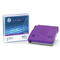 HPE LTO-6 Ultrium 6.25TB RW 20 Data Cartridges Library Pack without Cases