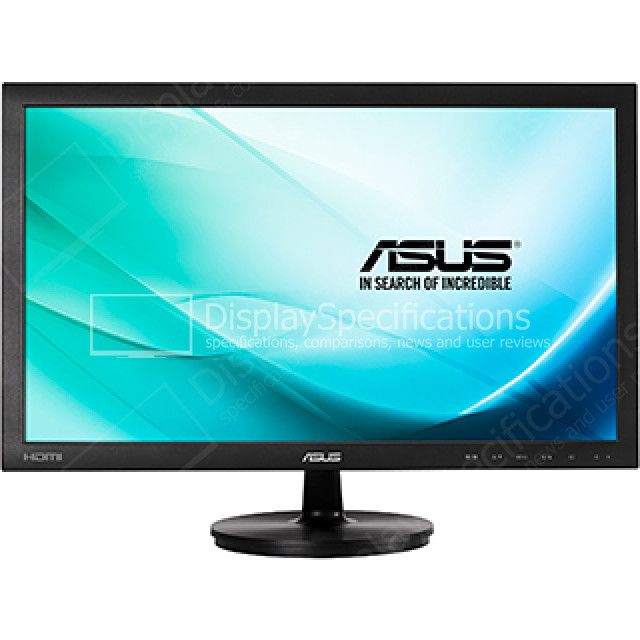 Asus VS247HR - 59.9 cm (23.6 ) - 1920 x 1080 pixels - Full HD - LED - 2 ms - Black