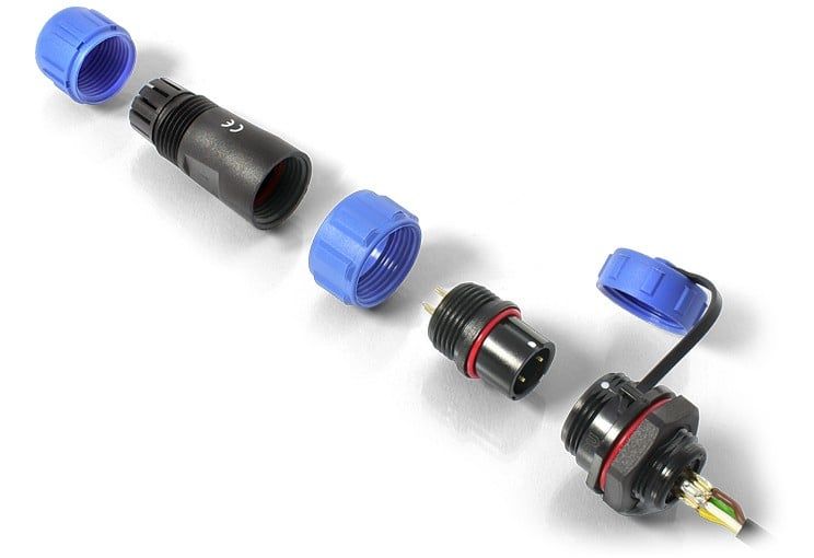 QuWireless QPSP2 adaptoare de prize Negru