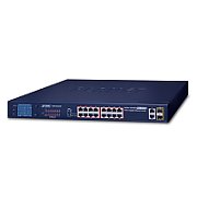 Planet PLANET FGSW-1822VHP switch-uri Fara management Fast Ethernet (10/100) Power over Ethernet (PoE) Suport 1U Albastru