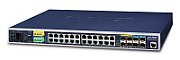 Switch Planet IGS-6325-20T4C4X, 24 porturi 10/100/1000 Mbps