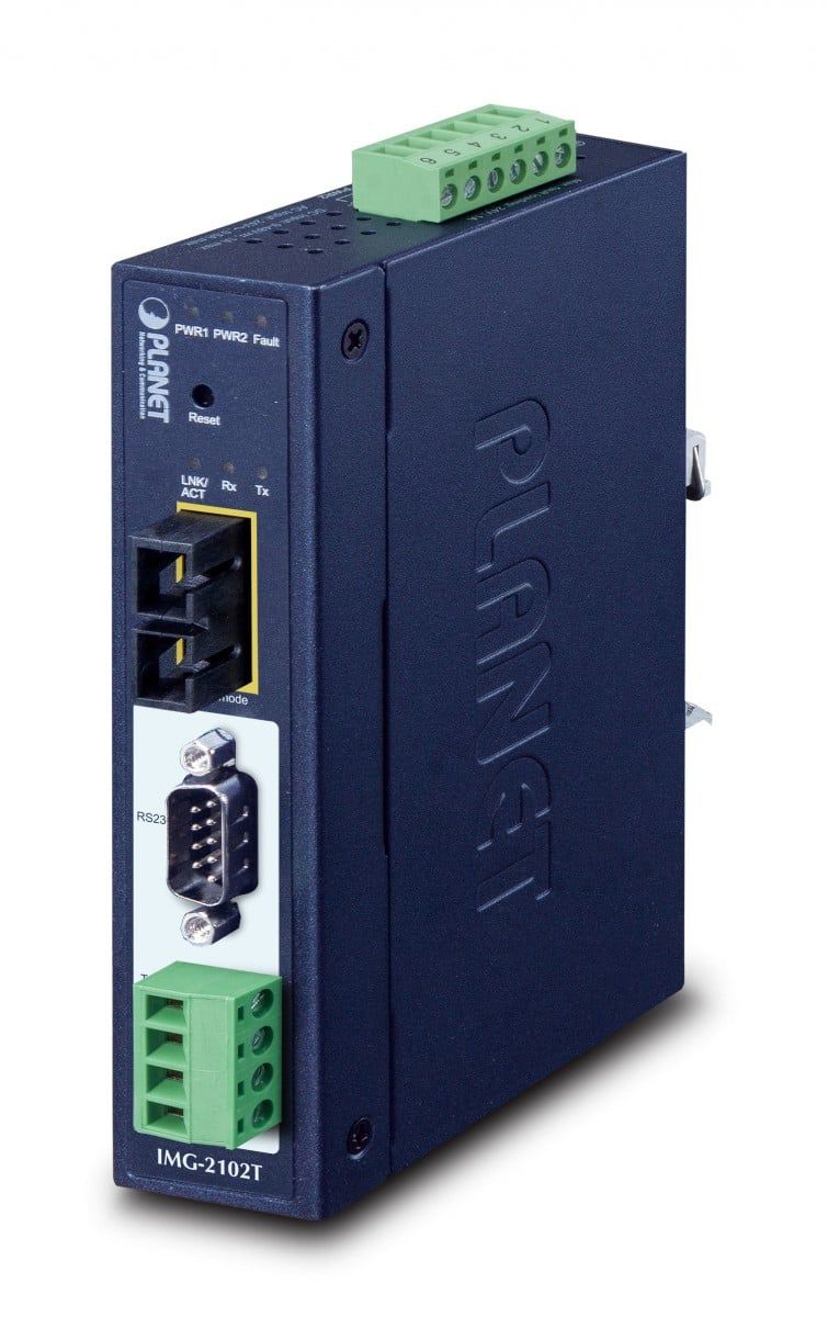 PLANET IP30 Industrial 1-Port gateway-uri/controlere
